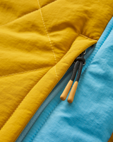 Ocean 2.0 Insulated Jacket in Dusty Olive & Heritage Yellow