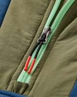 The Passenger Womens Ocean 2.0 Insulated Jacket in Dark Denim & Dusty Olive