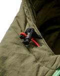 The Passenger Womens Ocean 2.0 Insulated Jacket in Dark Denim & Dusty Olive