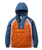 The Passenger Womens Ocean 2.0 Insulated Jacket in Dark Denim & Sunset Orange