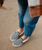 Womens Classic Slip On Shoes in Black & White