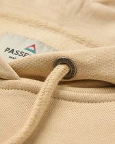 The Passenger Mens Odyssey Hoodie in Stone