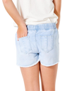 The Rip Curl Girls Girls Tara Shorts in Blue Ice