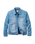 The Passenger Mens Vantage Denim Jacket in Light Wash Denim