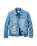 The Passenger Mens Vantage Denim Jacket in Light Wash Denim