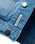 The Passenger Mens Vantage Denim Jacket in Light Wash Denim