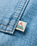 The Passenger Mens Vantage Denim Jacket in Light Wash Denim