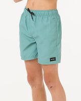 The Rip Curl Boys Boys Bondi Volley Shorts in Blue Lagoon