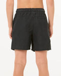 The Rip Curl Boys Boys Bondi Volley Shorts in Black