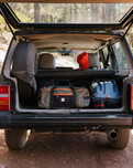Boondocker 30L Duffel Bag in True Black & Khaki