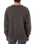 Embroidered Sweatshirt in Black Wash