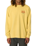 The Katin Mens Cove Box Long Sleeve T-Shirt in Yellow