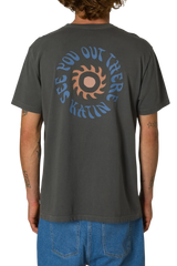 The Katin Mens Illusion T-Shirt in Lead