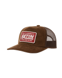 Pit Stop Trucker Cap in Brown