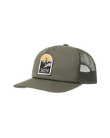 The Katin Mens Saxon Trucker Cap in Olive
