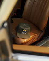 The Katin Mens Saxon Trucker Cap in Olive