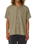 Teller Stripe Shirt in Moss