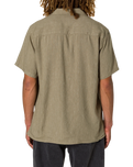 Teller Stripe Shirt in Moss