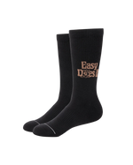 The Katin Mens Bloom Socks in Black Wash