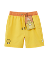 The Roarsome Boys Boys Cub The Lion Swimshorts in Yellow