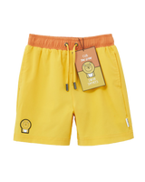 The Roarsome Boys Boys Cub The Lion Swimshorts in Yellow