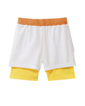 The Roarsome Boys Boys Cub The Lion Swimshorts in Yellow