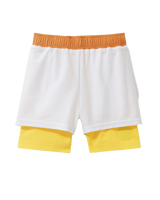 The Roarsome Boys Boys Cub The Lion Swimshorts in Yellow