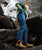The Passenger Womens Avian Cord Trousers in Dark Denim