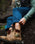 The Passenger Womens Avian Cord Trousers in Dark Denim