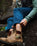 The Passenger Womens Avian Cord Trousers in Dark Denim
