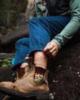 The Passenger Womens Avian Cord Trousers in Dark Denim