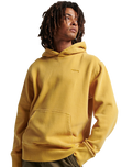 The Superdry Mens Vintage Mark Hoodie in Nugget Gold