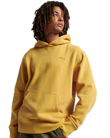 The Superdry Mens Vintage Mark Hoodie in Nugget Gold