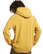 The Superdry Mens Vintage Mark Hoodie in Nugget Gold
