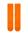 The Stance Mens Icon Crew Socks in Orange