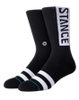 The Stance Mens OG Socks in Black