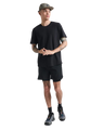 The Stance Mens Flux Performance Liner Walkshorts in Black