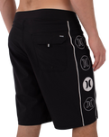 The Hurley Mens Phantom Craft Boardshorts in Black