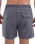 The Hurley Mens Phantom Eco Poolside Combo Boardshorts in Stone Grey