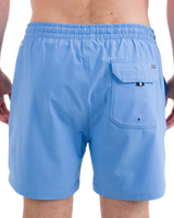 The Hurley Mens Phantom Eco Poolside Combo Boardshorts in Aquifer
