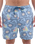 The Hurley Mens Phantom Naturals Cannonball Volley Shorts in Eiffel Blue