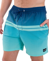The Hurley Mens Cannonball Volley Shorts in Abyss 2