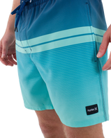 The Hurley Mens Cannonball Volley Shorts in Abyss 2