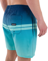 The Hurley Mens Cannonball Volley Shorts in Abyss 2