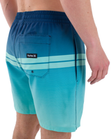 The Hurley Mens Cannonball Volley Shorts in Abyss 2