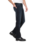 Performance Denim+ Slim Straight Jeans in Carbon Stone