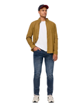 The Duer Ltd Mens Performance Denim Relaxed Taper Jeans in Galactic