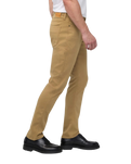 No Sweat Relaxed Taper Jeans in Camel