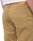 No Sweat Relaxed Taper Jeans in Camel