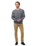 No Sweat Relaxed Taper Jeans in Camel